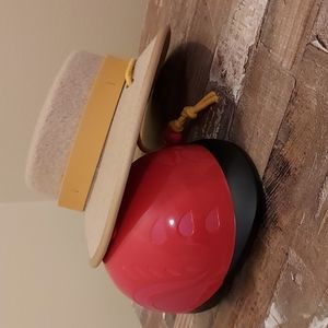 Saige's Parade Hat and Helmet